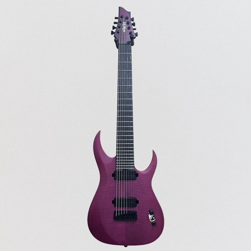 Schecter John Browne Tao-8 8-String Electric Guitar - Trans Purple