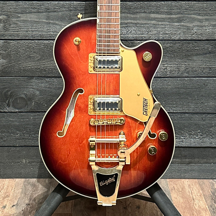 Gretsch G5655TG Electromatic Center Block Jr. Single-Cut with Bigsby Electric Guitar - Single Barrel Burst