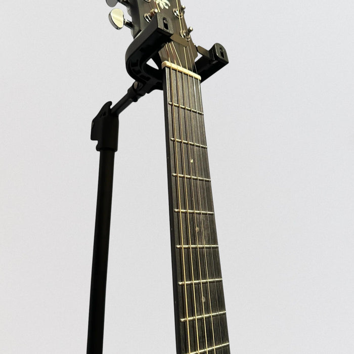 Schecter Deluxe Auditorium Acoustic Guitar - Satin See Thru Black