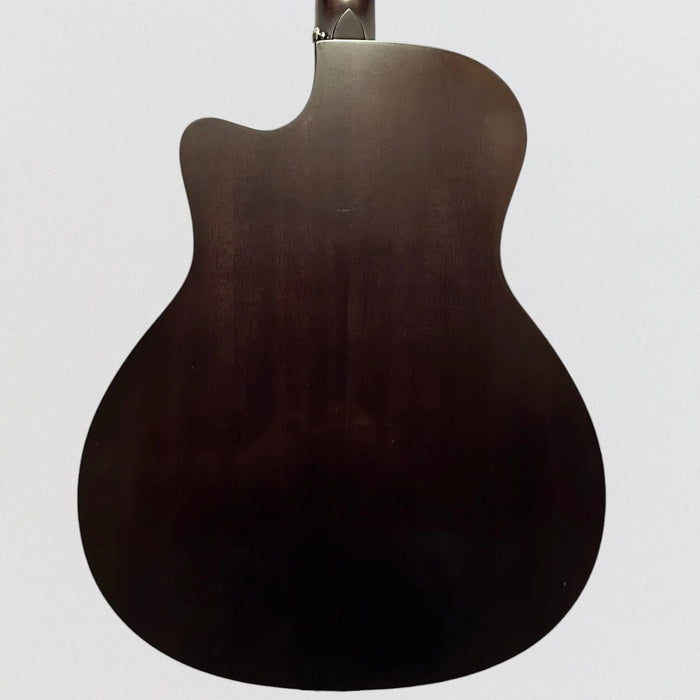 Schecter Deluxe Auditorium Acoustic Guitar - Satin See Thru Black