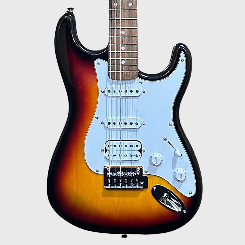 Fender Squier Affinity Series Stratocaster Junior HSS Electric Guitar - 3-Color Sunburst