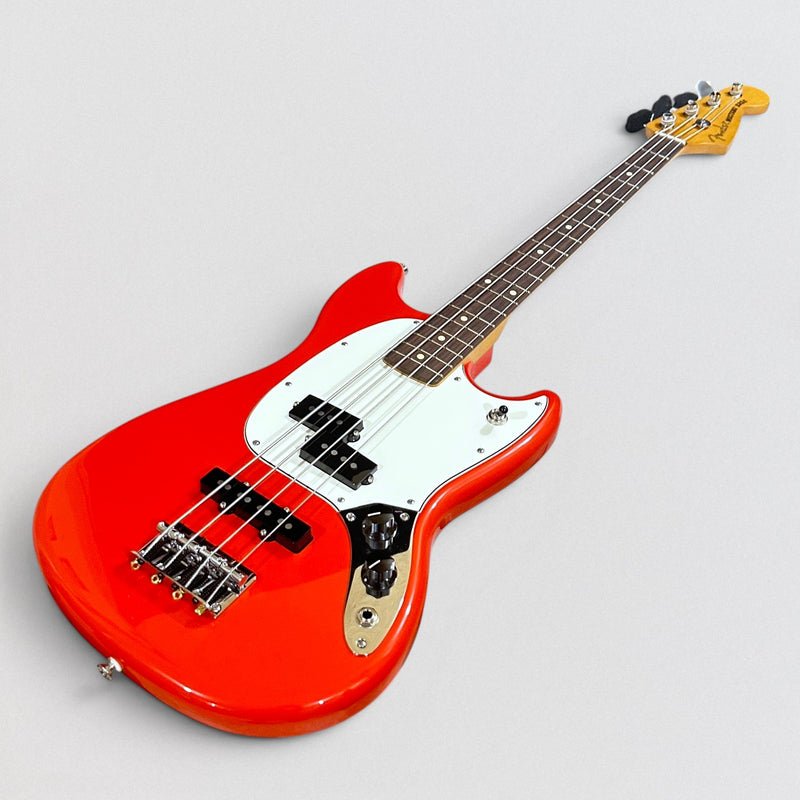 Fender Player II Mustang Bass PJ 4 String Electric Bass Guitar - Coral Red