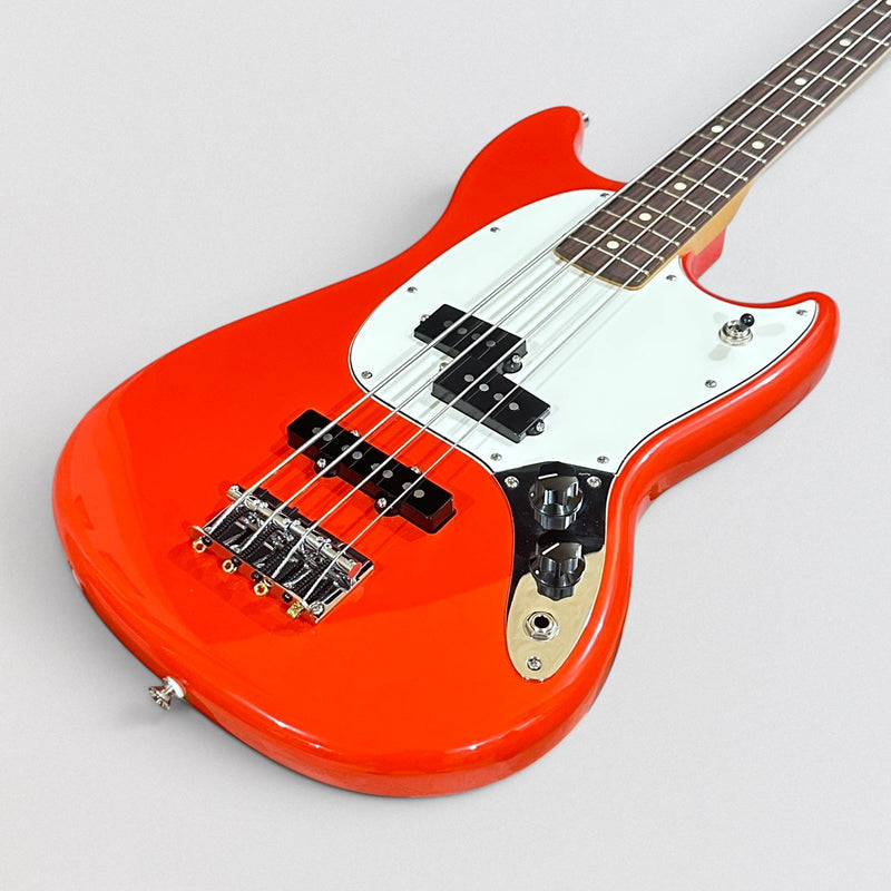 Fender Player II Mustang Bass PJ 4 String Electric Bass Guitar - Coral Red