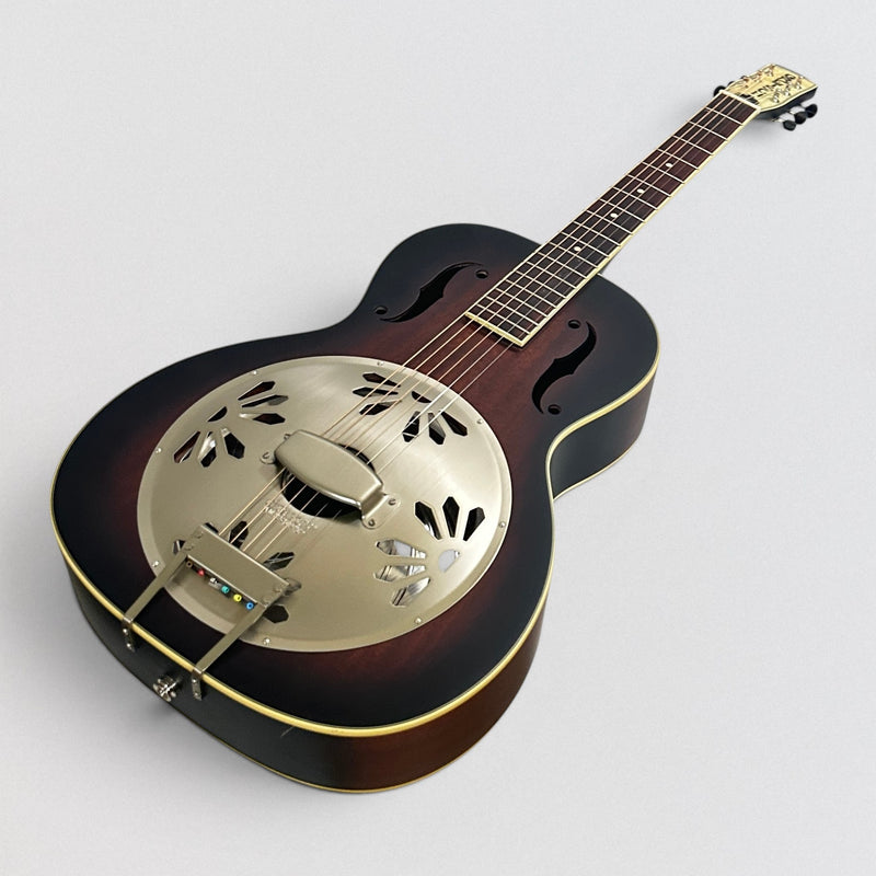 Gretsch G9241 Alligator Biscuit Round-Neck Resonator Acoustic Electric Guitar - Sunburst