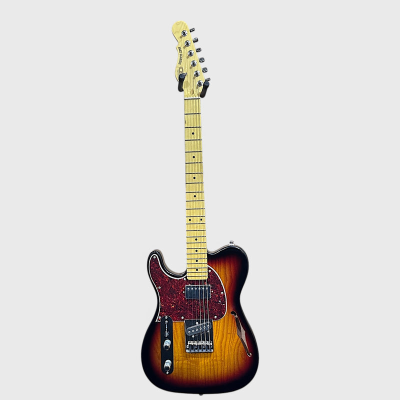 G&L Tribute ASAT Classic Bluesboy Left Handed Electric Guitar - 3 Tone Burst