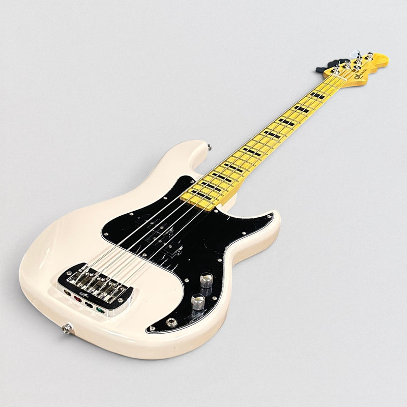 G&L Tribute LB-100 4 String Electric Bass Guitar - Olympic White