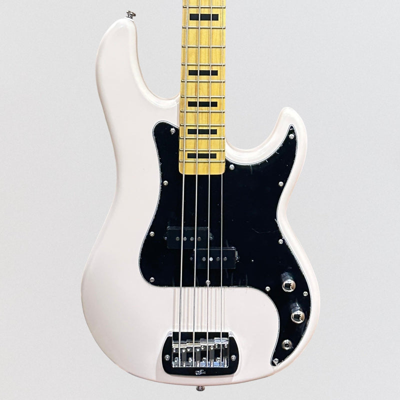 G&L Tribute LB-100 4 String Electric Bass Guitar - Olympic White