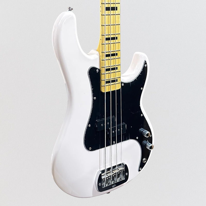 G&L Tribute LB-100 4 String Electric Bass Guitar - Olympic White