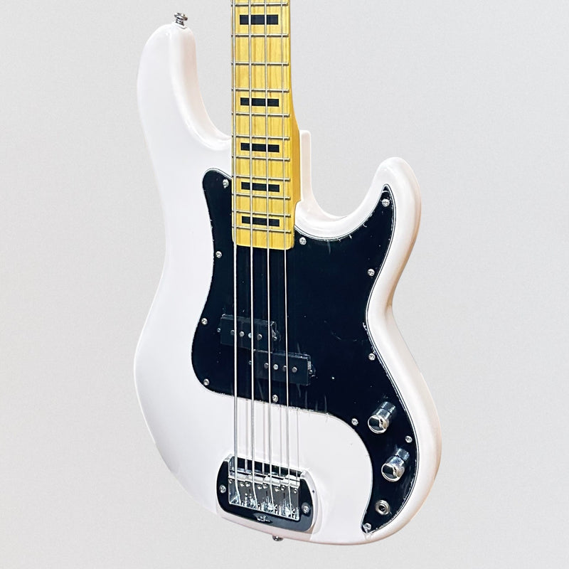 G&L Tribute LB-100 4 String Electric Bass Guitar - Olympic White
