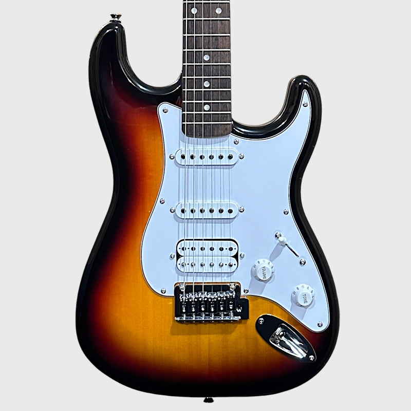 Fender Squier Affinity Series Stratocaster Junior HSS Electric Guitar - 3-Color Sunburst