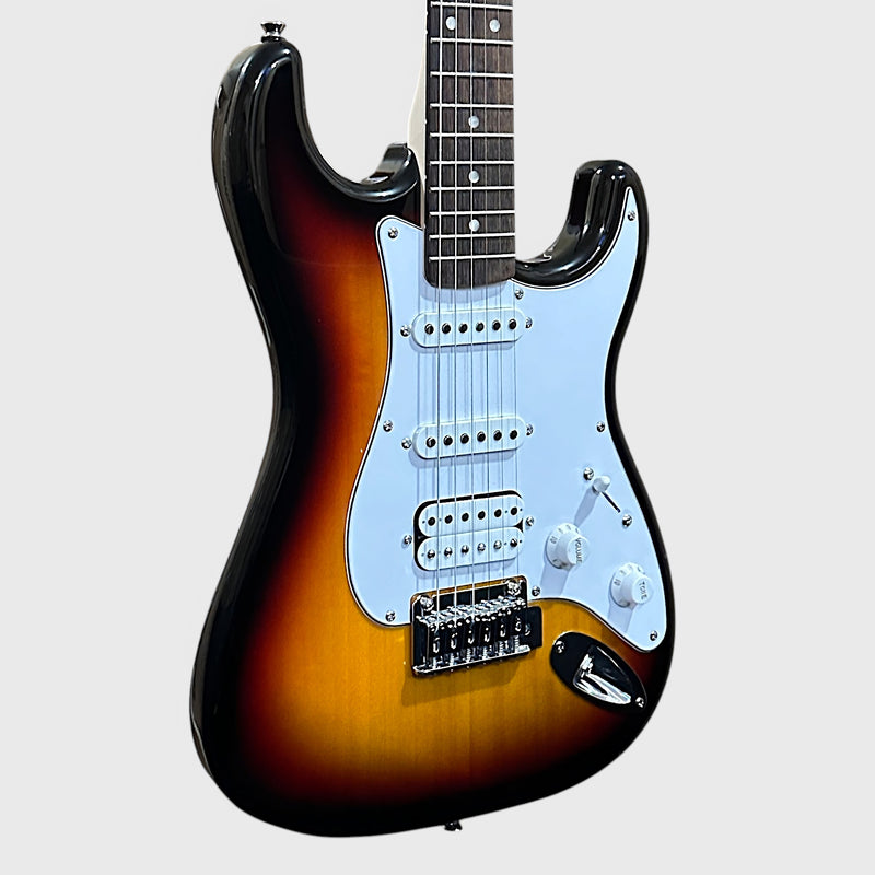 Fender Squier Affinity Series Stratocaster Junior HSS Electric Guitar - 3-Color Sunburst