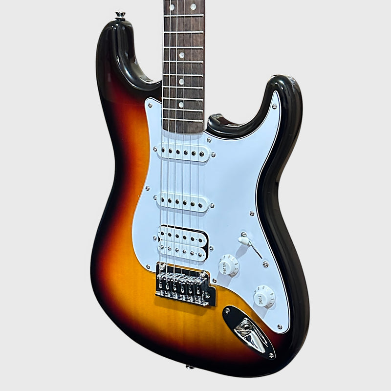 Fender Squier Affinity Series Stratocaster Junior HSS Electric Guitar - 3-Color Sunburst