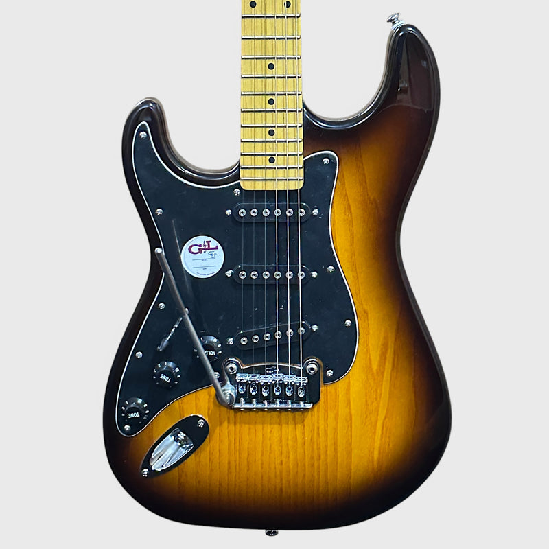G&L Tribute S-500 Left Handed Electric Guitar - Sunburst