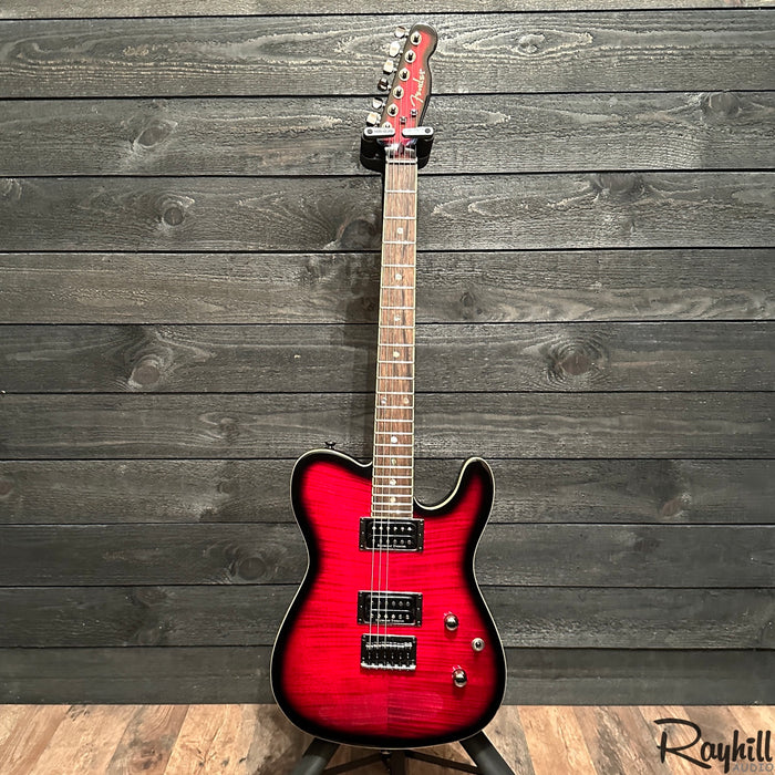 Fender Special Edition Custom Telecaster Red Burst Electric Guitar FMT