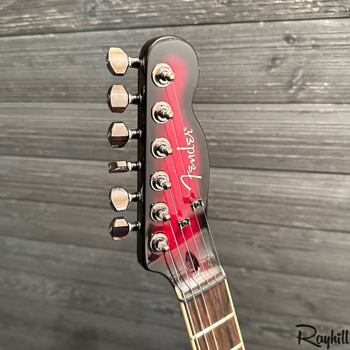 Fender Special Edition Custom Telecaster Red Burst Electric Guitar FMT