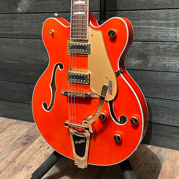 Gretsch G5422TG Electromatic Classic Hollow Bigsby Electric Guitar - Orange Stain