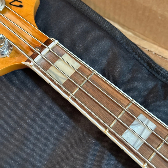 Fender Vintera 70's Jazz Bass MIM 4 String Electric Bass Guitar Sunburst
