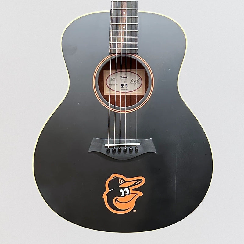 Taylor x MLB GS Mini Baltimore Orioles Acoustic Guitar - Black