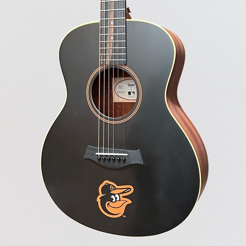 Taylor x MLB GS Mini Baltimore Orioles Acoustic Guitar - Black