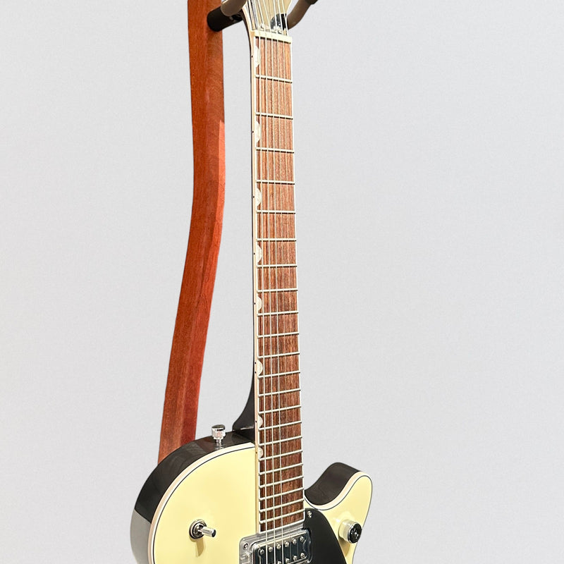 Gretsch G5230T Electromatic Jet FT Single-Cut w/ Bigsby Electric Guitar - Two-Tone Vintage White/London Grey