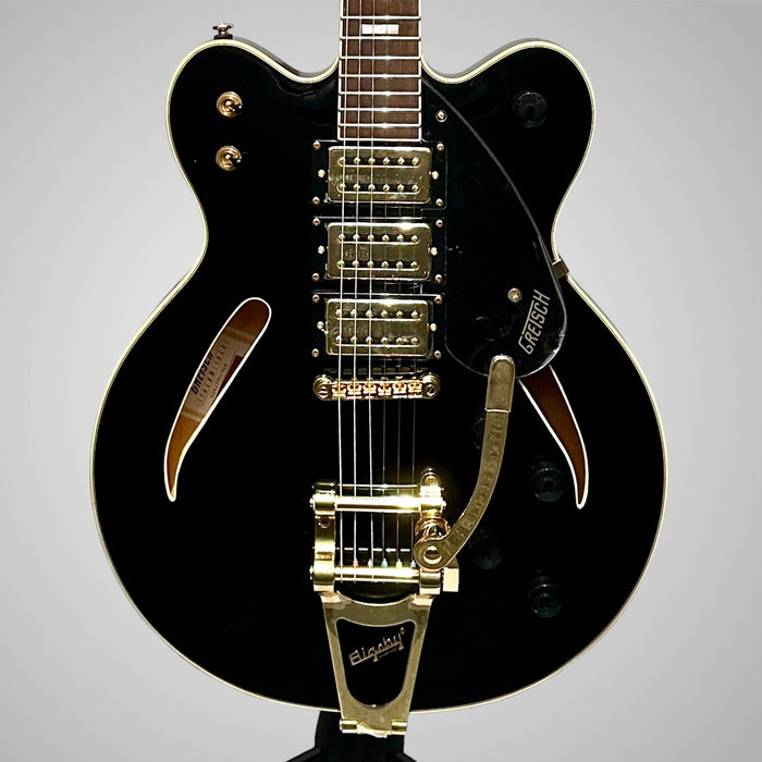 Gretsch G2627T Streamliner Center Block 3-Pickup With Bigsby Electric Guitar - Black