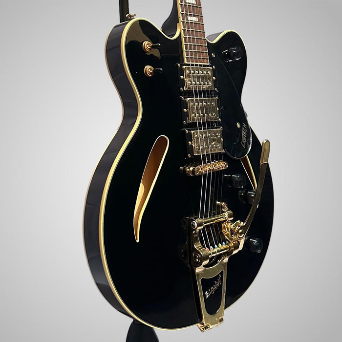 Gretsch G2627T Streamliner Center Block 3-Pickup With Bigsby Electric Guitar - Black