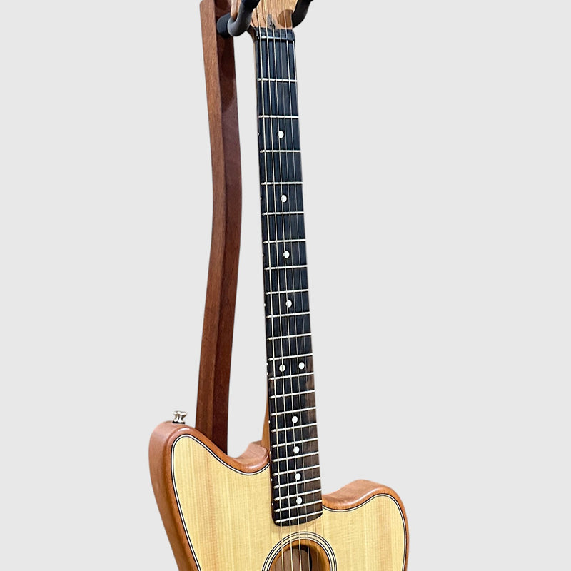 Fender American Acoustasonic Jazzmaster Acoustic-Electric Guitar - Natural