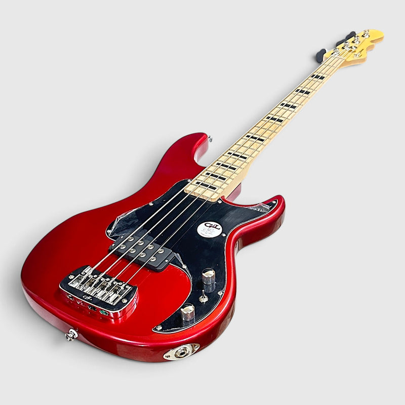 G&L Tribute Kiloton 4 String Electric Bass Guitar - Candy Apple Red