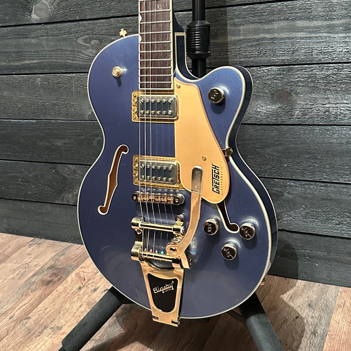 Gretsch G5655TG Electromatic Center Block Jr. Single-Cut with Bigsby Electric Guitar - Cerulean Smoke