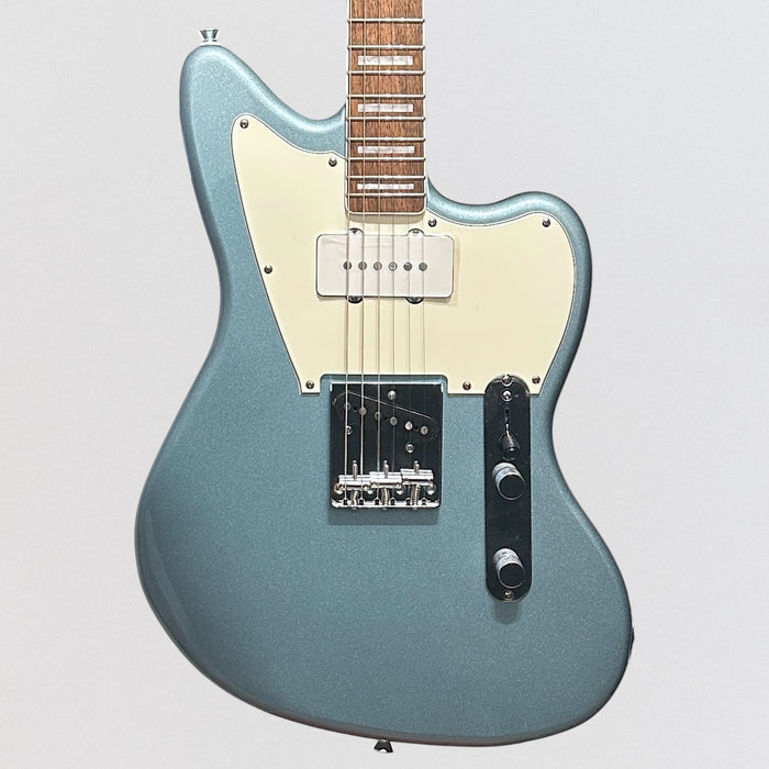 Fender Squier Paranormal Offset Telecaster SJ Limited-Edition Electric Guitar - Ice Blue Metallic