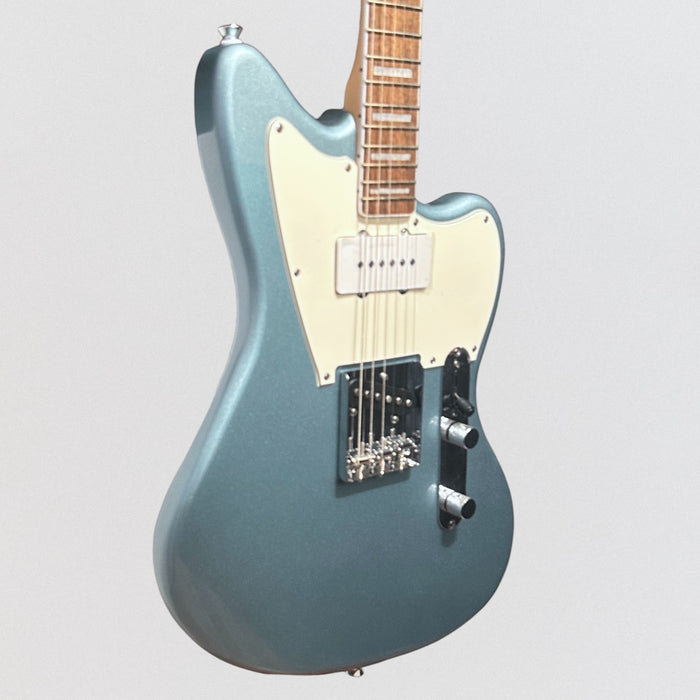 Fender Squier Paranormal Offset Telecaster SJ Limited-Edition Electric Guitar - Ice Blue Metallic