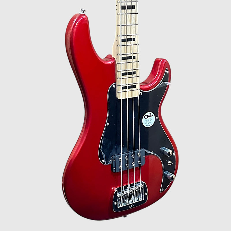 G&L Tribute Kiloton 4 String Electric Bass Guitar - Candy Apple Red