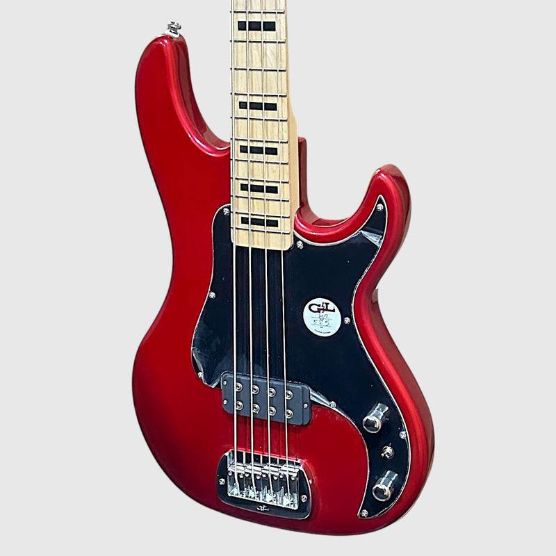 G&L Tribute Kiloton 4 String Electric Bass Guitar - Candy Apple Red