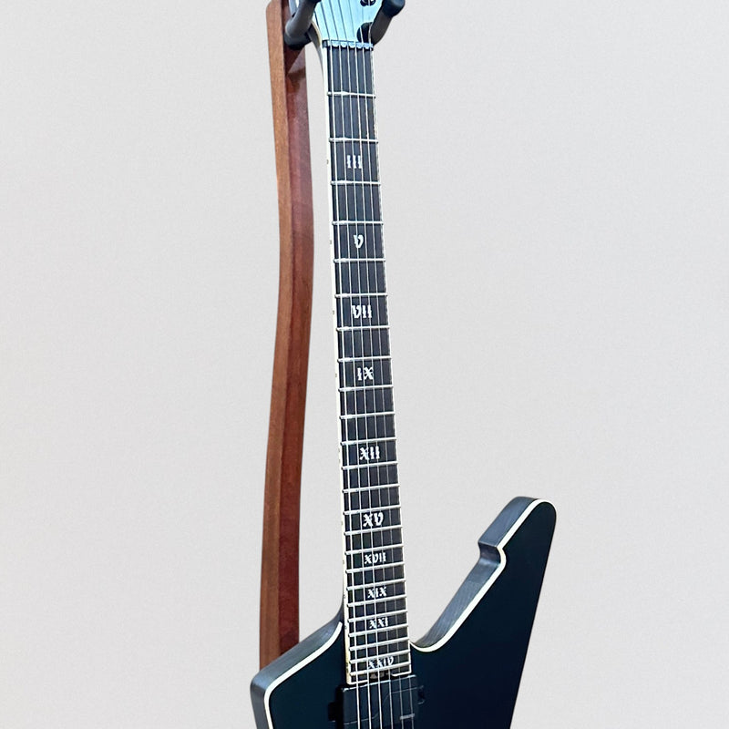 Schecter E-1 SLS Elite "Evil Twin" Electric Guitar - Satin Black