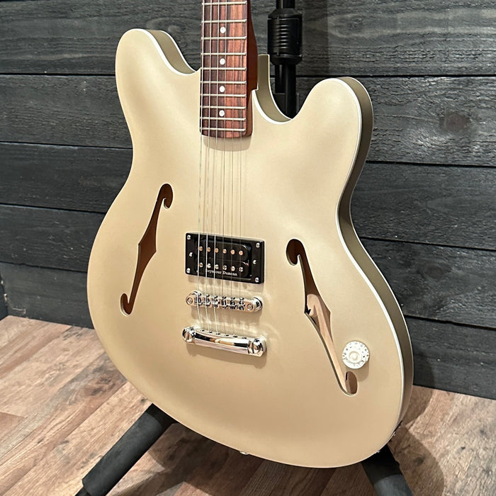 Fender Tom DeLonge Starcaster Semi Hollow-body Electric Guitar - Gold