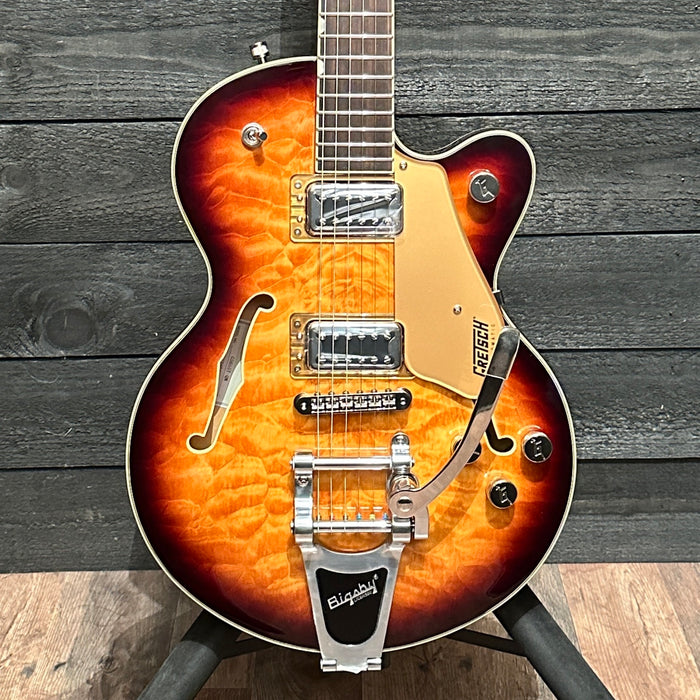 Gretsch G5655TQM Electromatic Center Block Jr. Single-Cut with Bigsby Electric Guitar - Sweet Tea