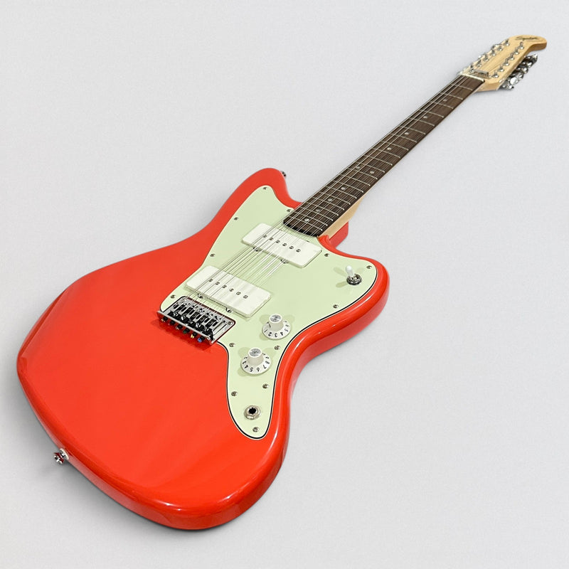 Fender Squier FSR Paranormal Jazzmaster X12 Electric Guitar - Fiesta Red