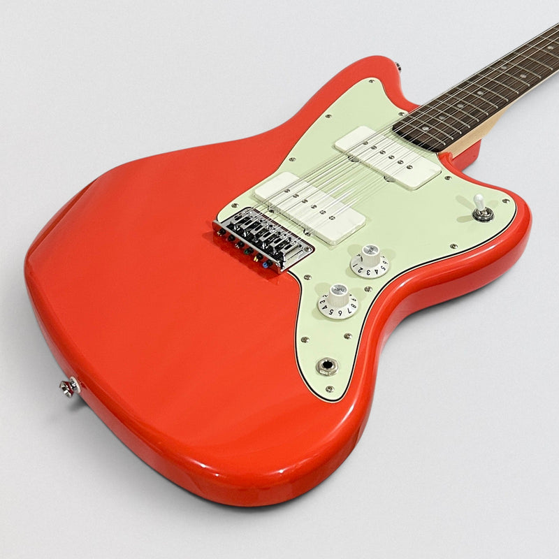 Fender Squier FSR Paranormal Jazzmaster X12 Electric Guitar - Fiesta Red