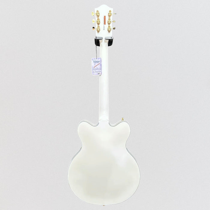 Gretsch G5422TG Electromatic Classic Hollowbody Double-Cut w/ Bigsby Electric Guitar - Snow Crest White