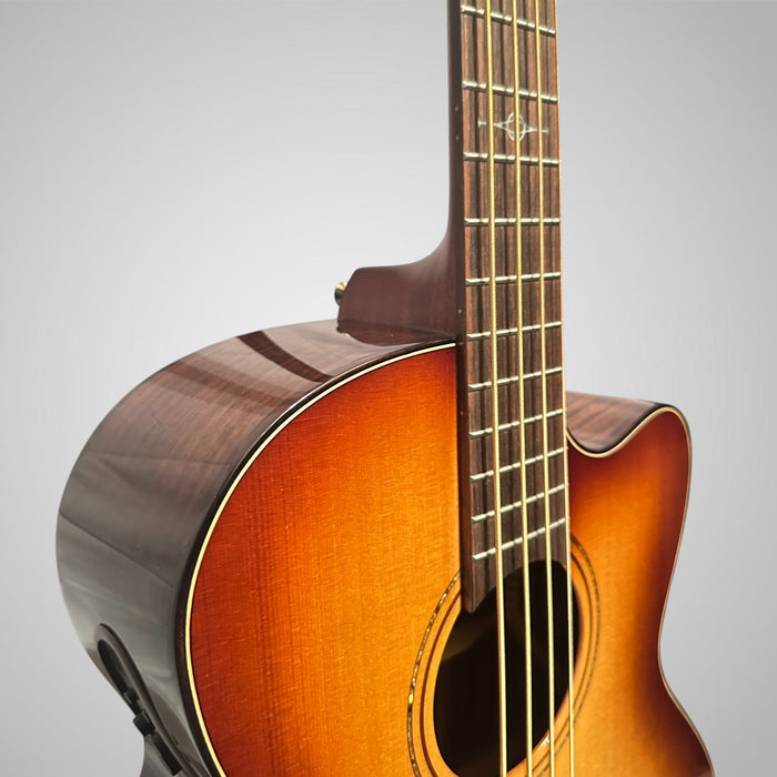 Alvarez AEB70CE 4 String Acoustic Electric Bass Guitar - Shadow Burst