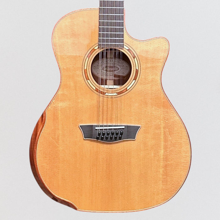 Washburn WCG15SCE12 12-String Acoustic-Electric Guitar - Natural