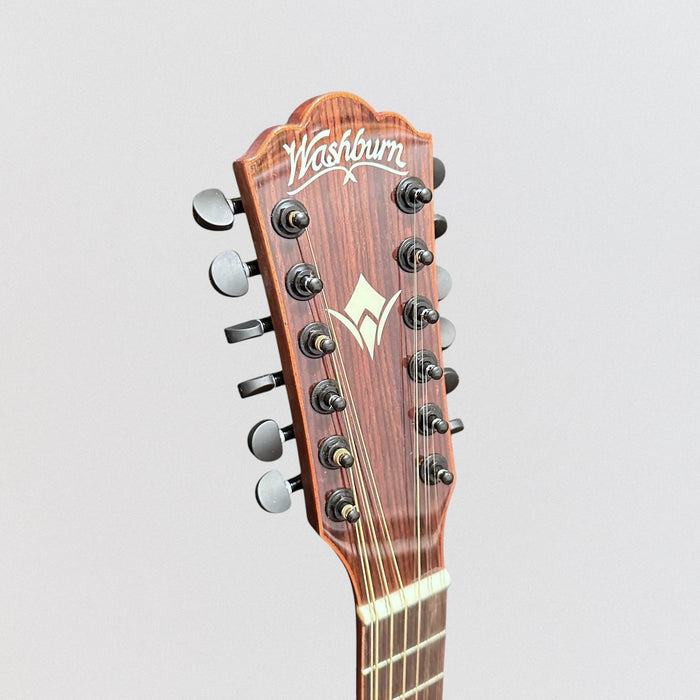 Washburn WCG15SCE12 12-String Acoustic-Electric Guitar - Natural