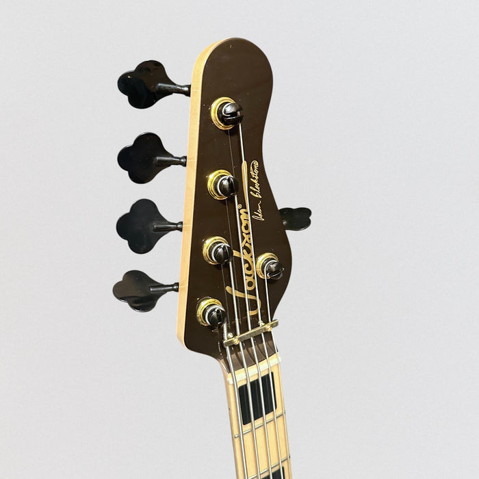 Jackson Adam Blackstone "Gladys" Pro Series Signature Concert 5 String Electric Bass Guitar - Black Stone