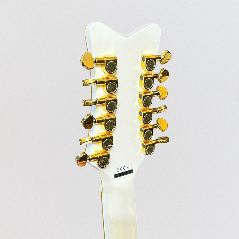 Gretsch G5022CWFE-12 Rancher Falcon Acoustic Electric Guitar - White