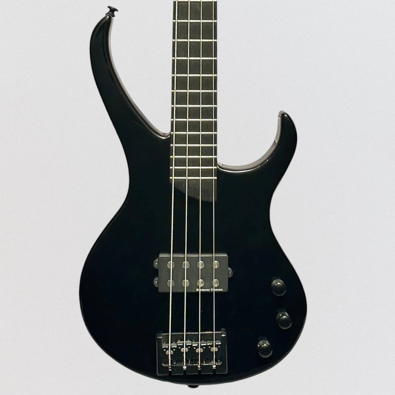 Kramer Disciple 4 String Electric Bass Guitar - Black Ebony