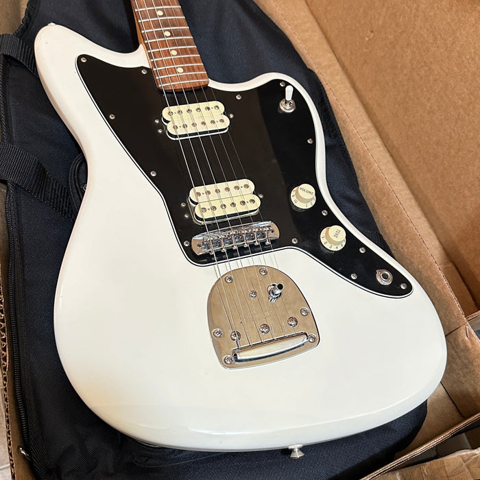 Fender Mike Dirnt Road Worn Precision P 4 String MIM Electric Bass Guitar White Blonde