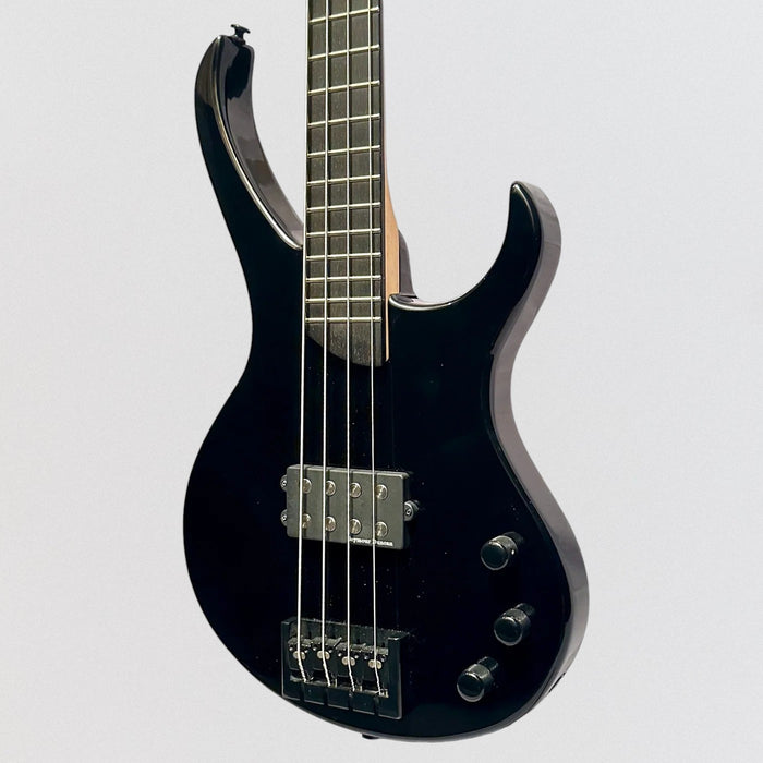 Kramer Disciple 4 String Electric Bass Guitar - Black Ebony