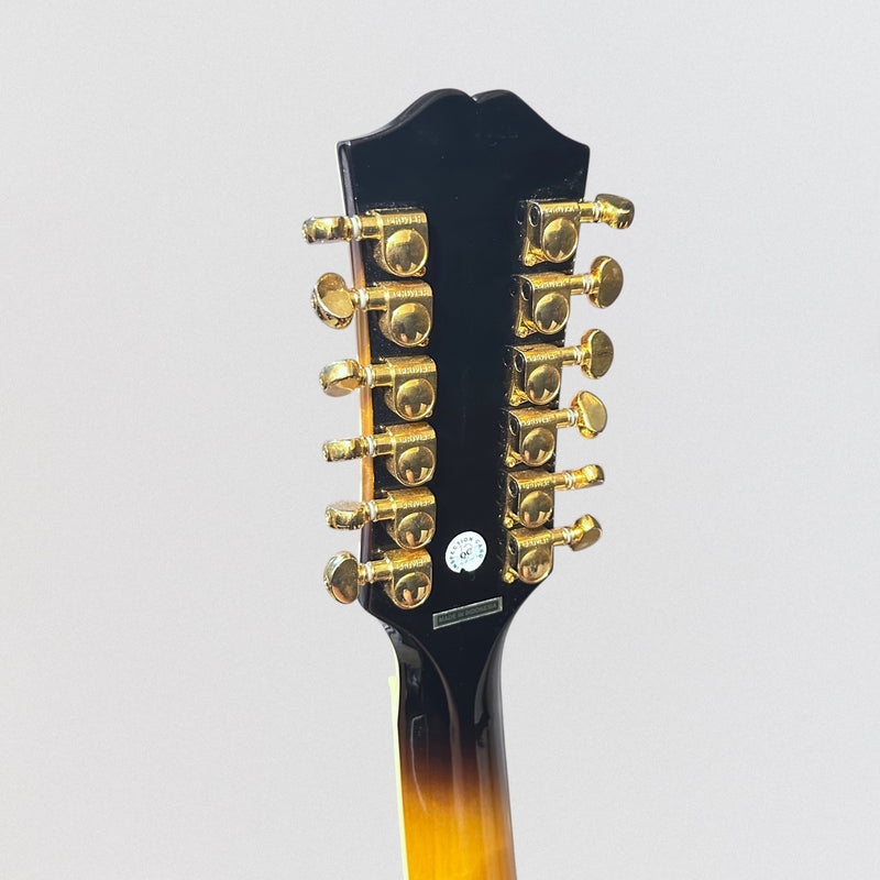 Epiphone J-200 12 String Acoustic-Electric Guitar - Vintage Sunburst