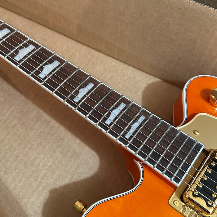 Gretsch G5422TG Electromatic Classic Hollow Body Bigsby Electric Guitar - Orange Stain