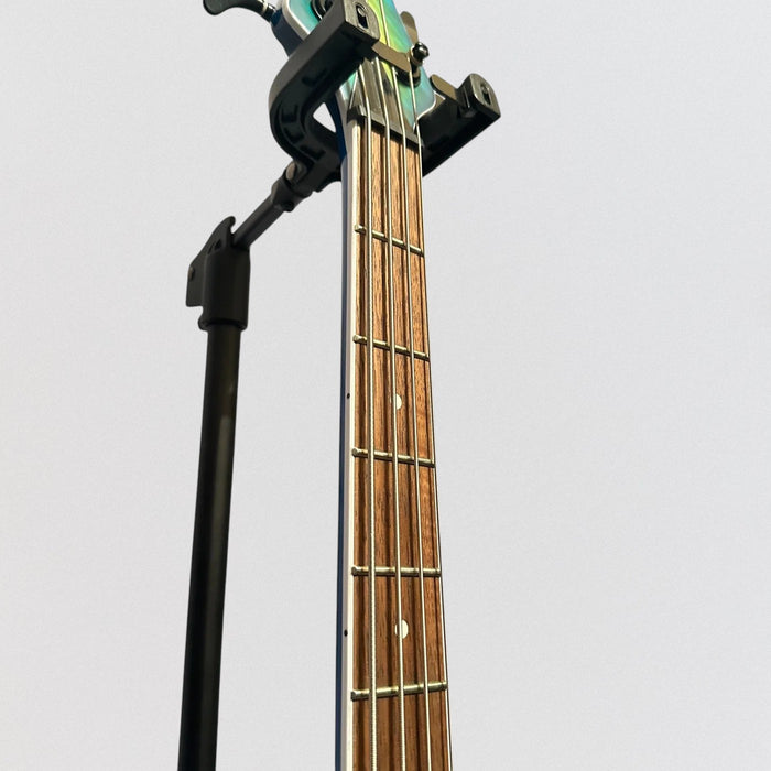 Jackson X Series Spectra Bass SBXQ IV 4 String Electric Bass Guitar - Amber Blue Burst